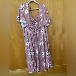 NWT Rose floral dress 22/24